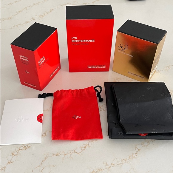 Frederic Malle Other - Frederic Malle Red and Gold Perfume Collection boxes only, no perfume